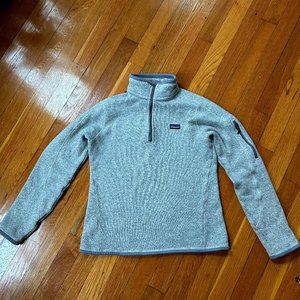 Patagonia Grey Quarter Zip Women's Pull Over